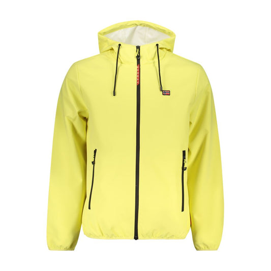 Norway 1963 Yellow Polyester Men's Jacket - ClickThatClicks 