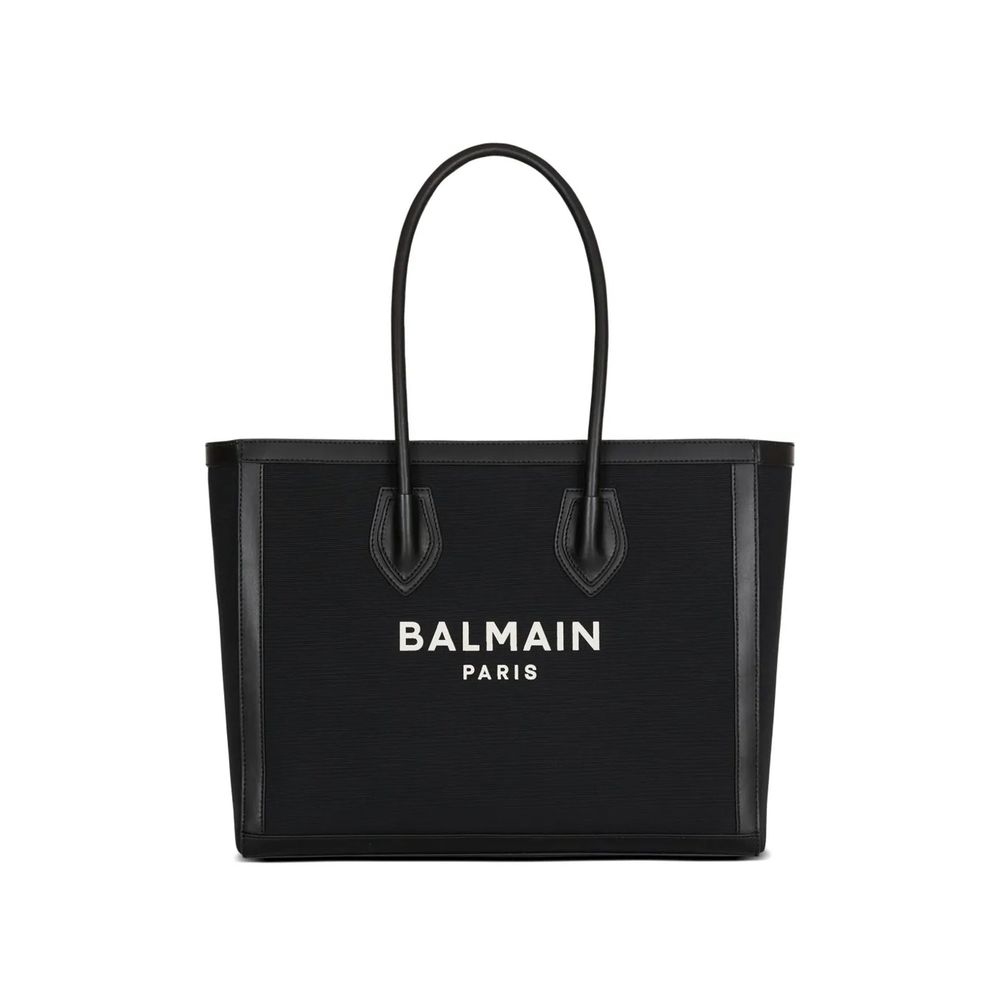 Balmain Black Cotton Tote Bag - ClickThatClicks 