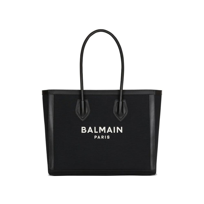 Balmain Black Cotton Tote Bag - ClickThatClicks 