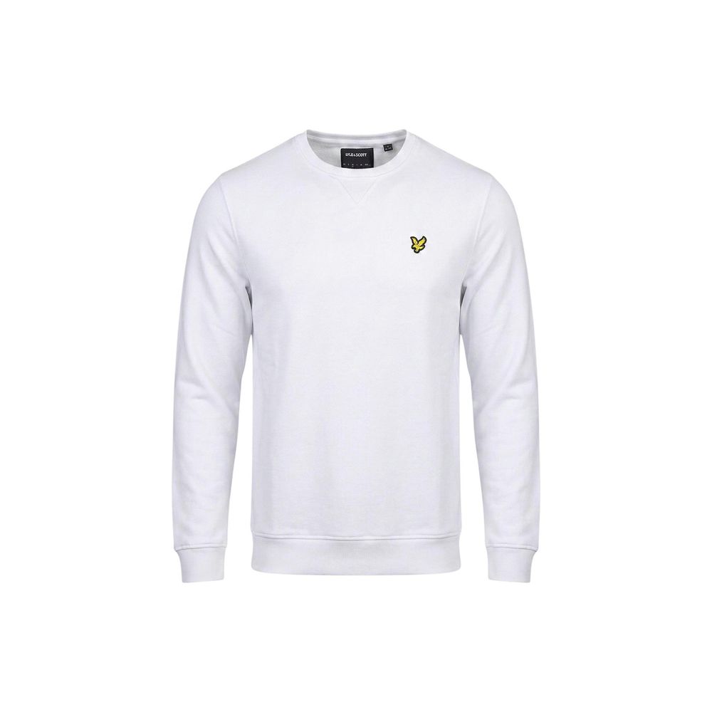 Lyle & Scott White Cotton Sweatshirt - ClickThatClicks 