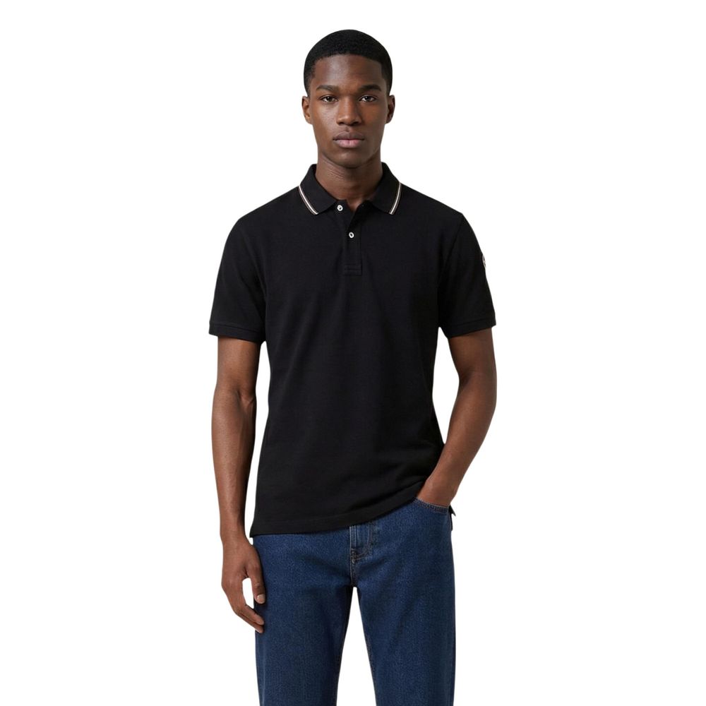 Colmar Originals Black Cotton Polo Shirt - ClickThatClicks 