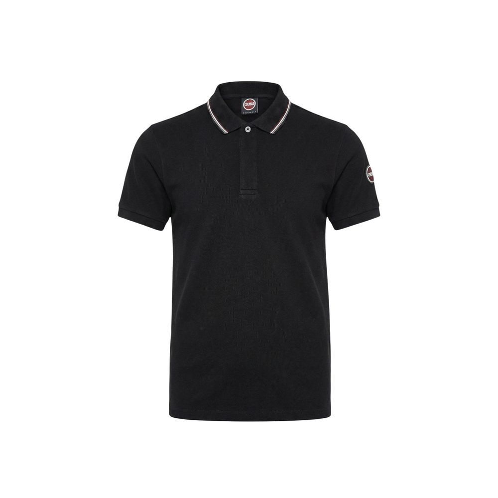 Colmar Originals Black Cotton Polo Shirt - ClickThatClicks 