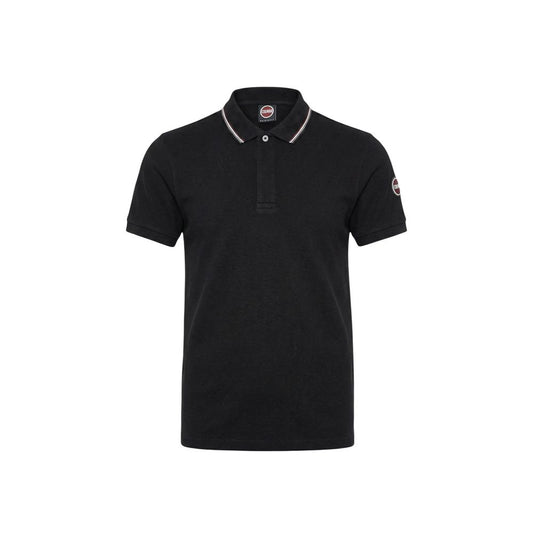 Colmar Originals Black Cotton Polo Shirt - ClickThatClicks 