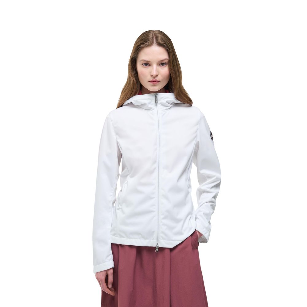 Colmar Originals White Polyester Shell Jacket - ClickThatClicks 