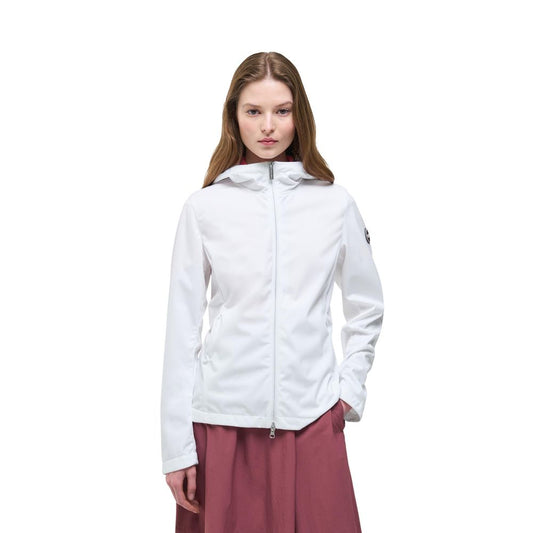 Colmar Originals White Polyester Shell Jacket - ClickThatClicks 
