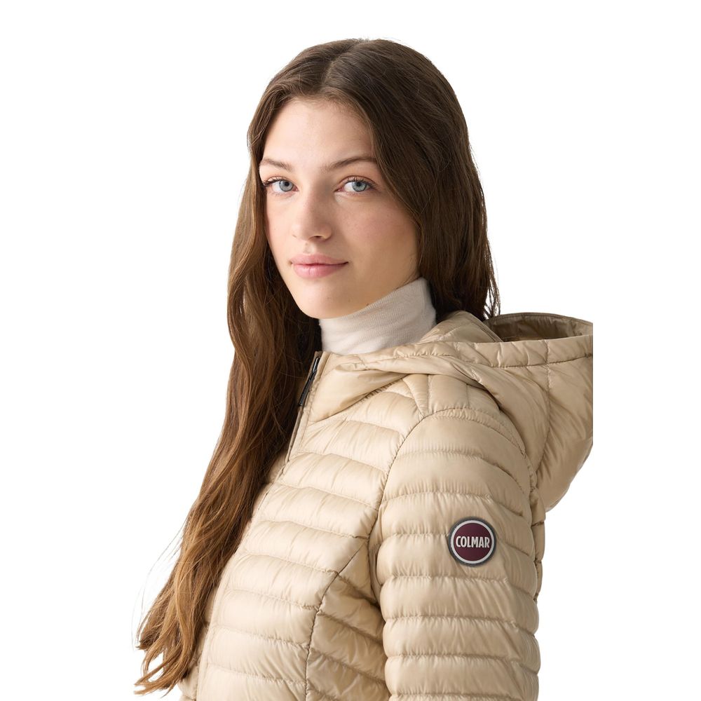 Colmar Originals Beige Polyamide Coat - ClickThatClicks 