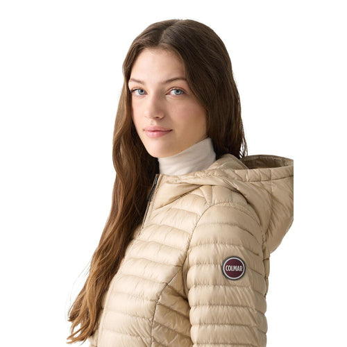 Colmar Originals Beige Polyamide Coat - ClickThatClicks 