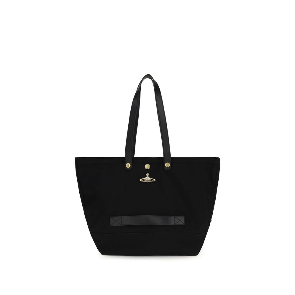 Vivienne Westwood Black Polyester Shoulder Bag - ClickThatClicks 