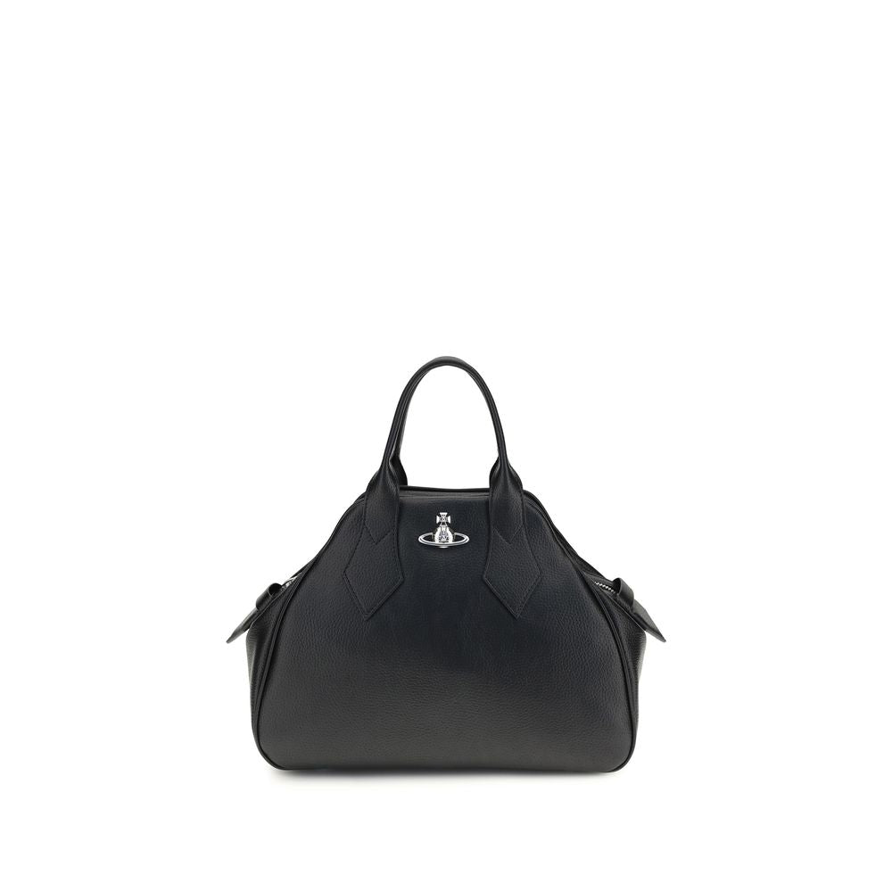 Vivienne Westwood Black Polyurethane Shoulder Bag - ClickThatClicks 