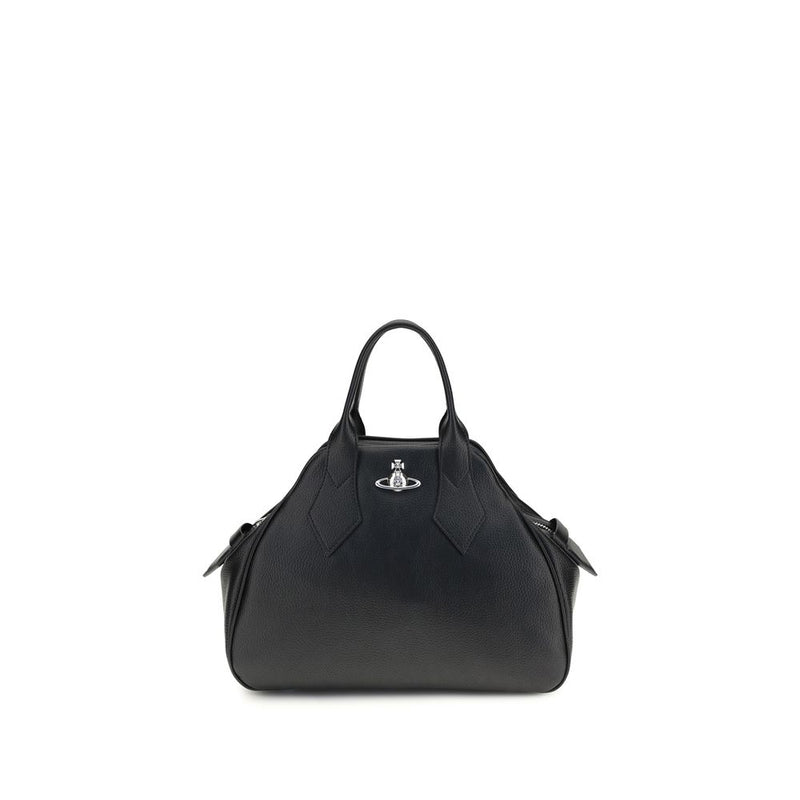 Vivienne Westwood Black Polyurethane Shoulder Bag - ClickThatClicks 
