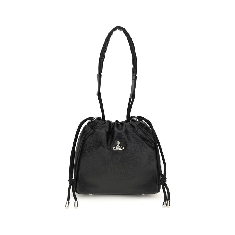 Vivienne Westwood Black Polyethylene Shoulder Bag - ClickThatClicks 