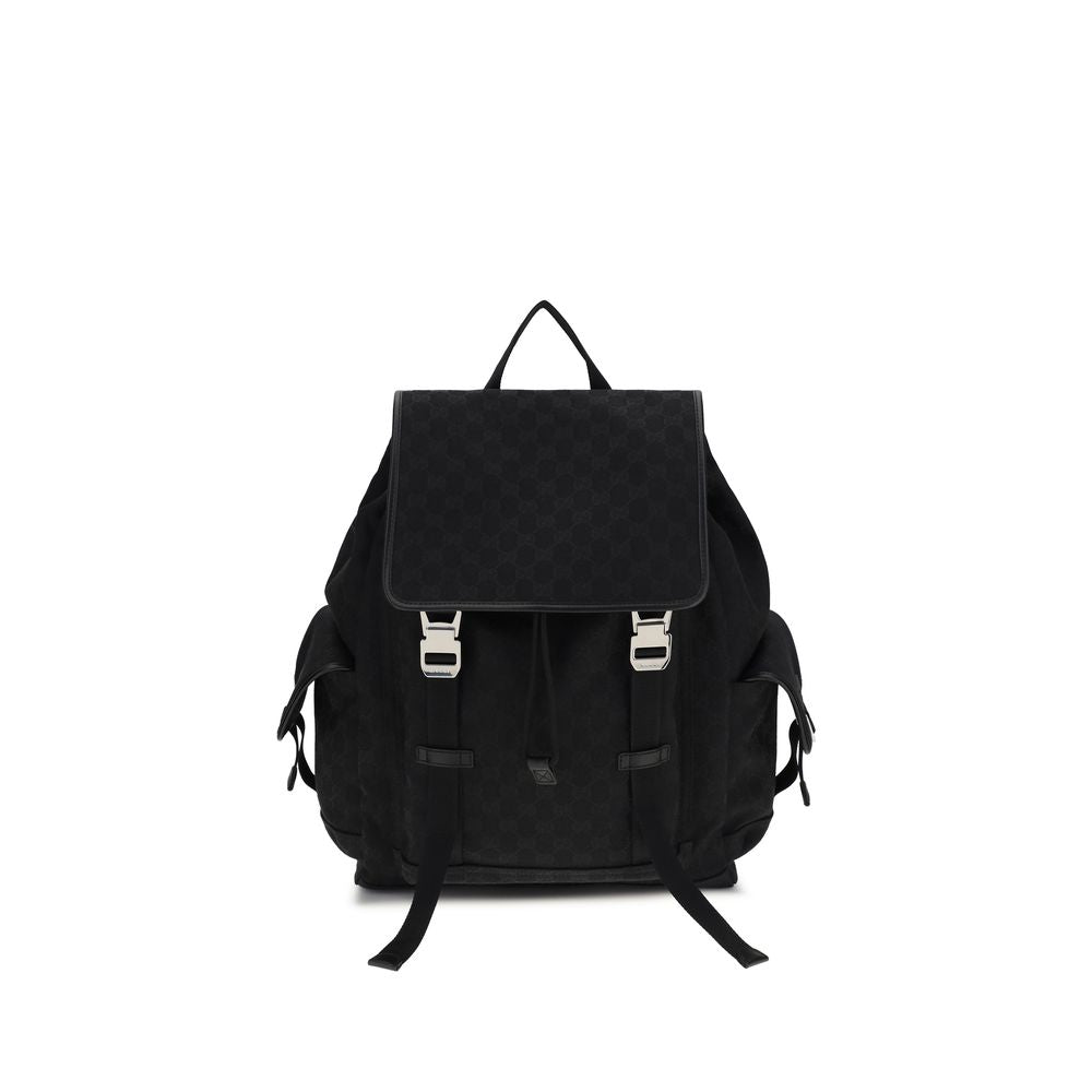 Gucci Black Fabric Backpack - ClickThatClicks 