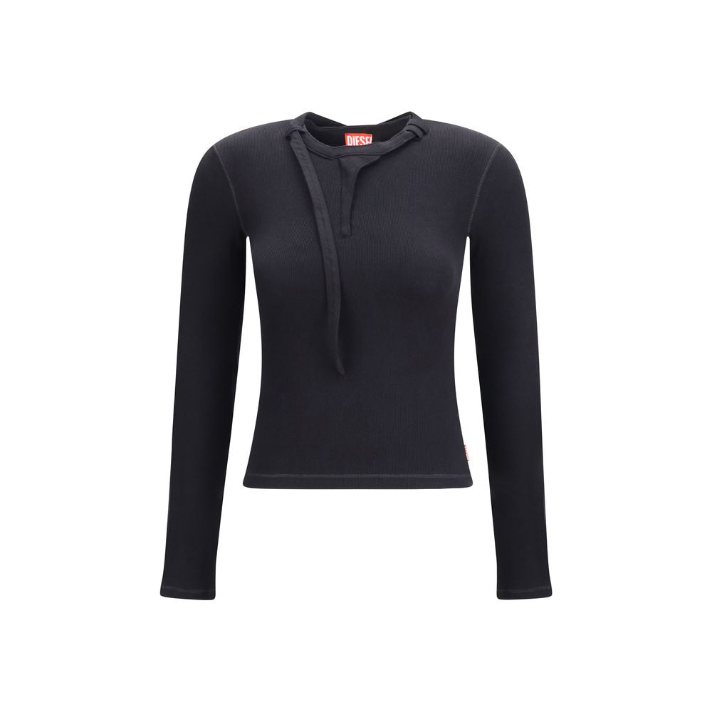 Diesel Black Cotton Top - ClickThatClicks 