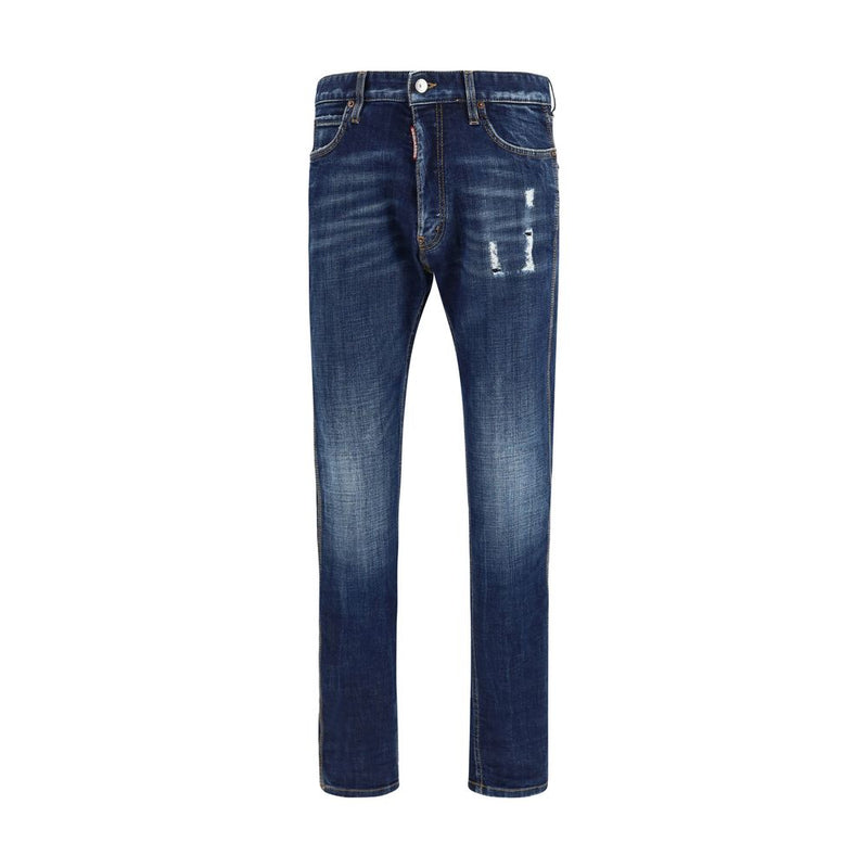 Dsquared² Blue Cotton Jeans Denim - ClickThatClicks 