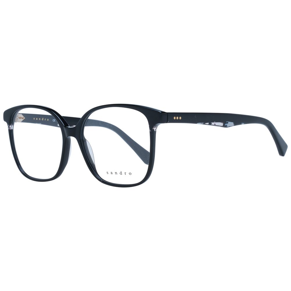 Sandro Black Stainless Steel Glasses (Frames) - ClickThatClicks 