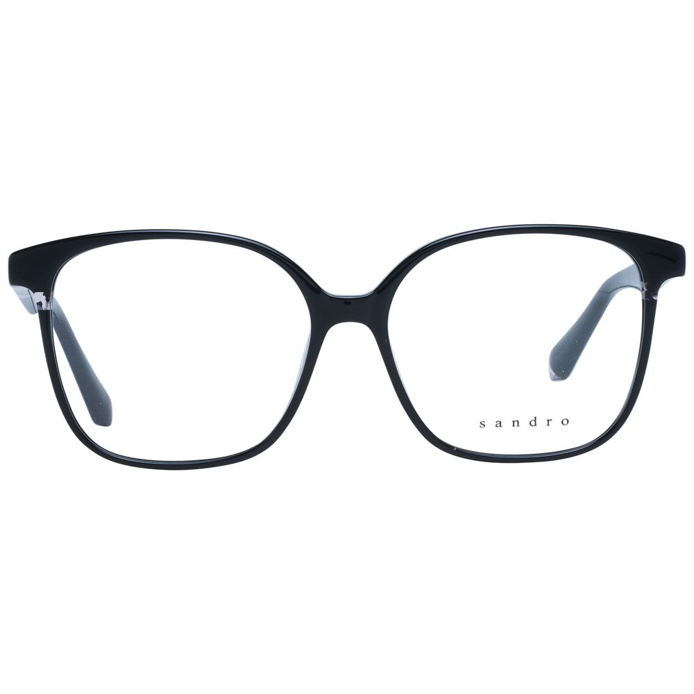 Sandro Black Stainless Steel Glasses (Frames) - ClickThatClicks 