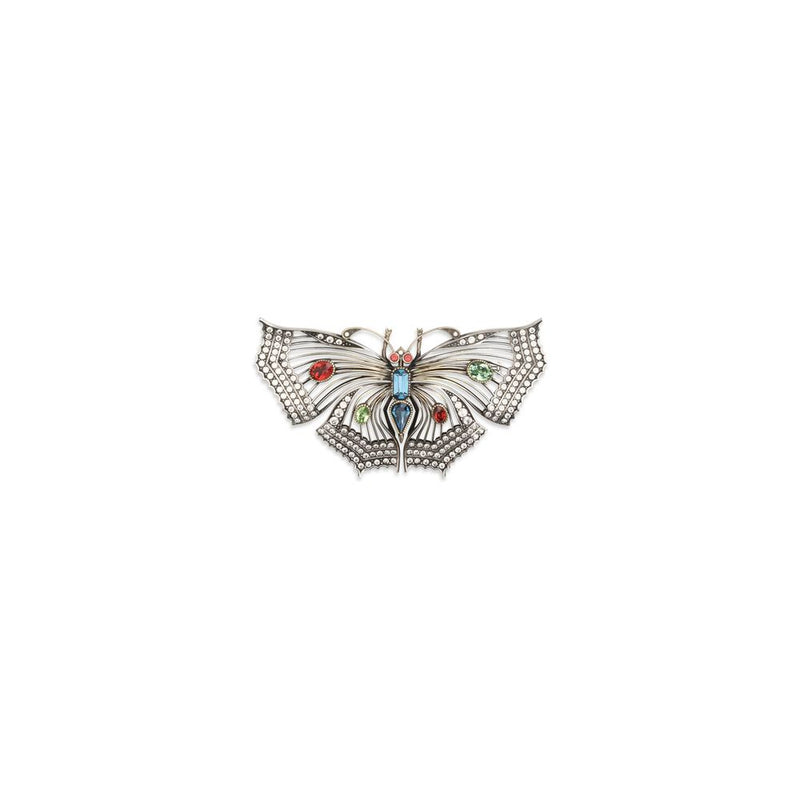 Valentino Garavani Multicolor Metal Broch - ClickThatClicks 