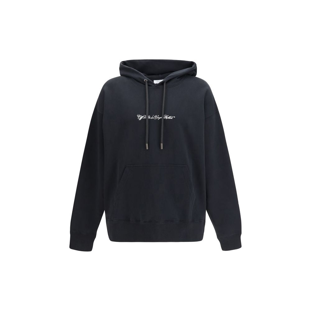 Off-White Black Cotton Sweatshirt - ClickThatClicks 