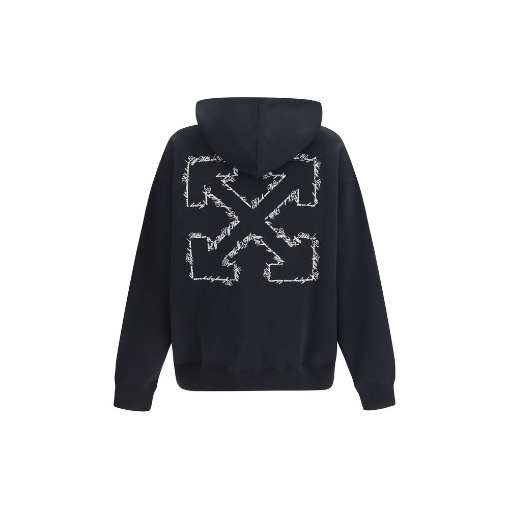 Off-White Black Cotton Sweatshirt - ClickThatClicks 