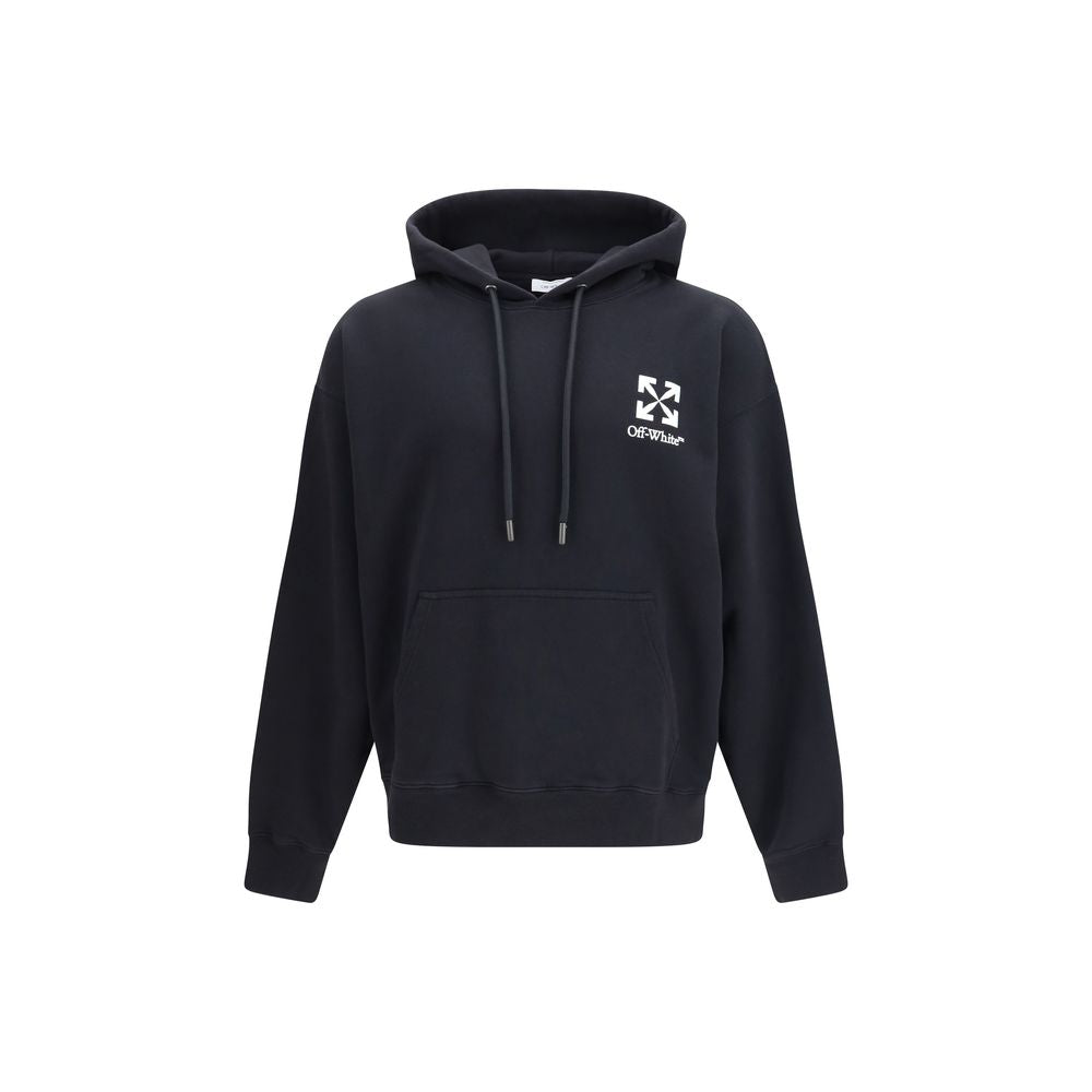 Off-White Black Cotton Sweatshirt - ClickThatClicks 
