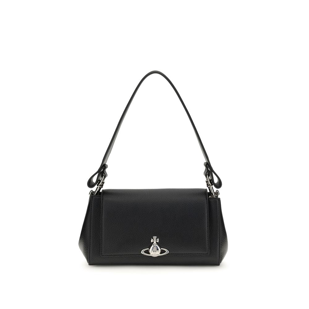 Vivienne Westwood Black Polyethylene Shoulder Bag - ClickThatClicks 