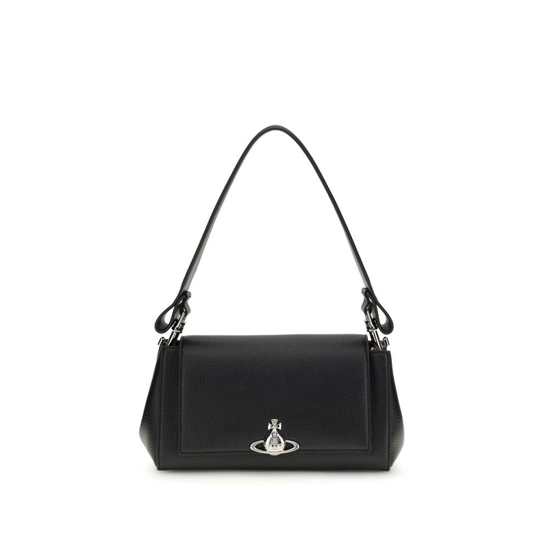 Vivienne Westwood Black Polyethylene Shoulder Bag - ClickThatClicks 