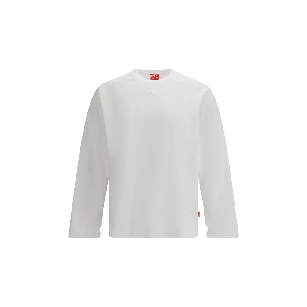 Diesel White Cotton Sportswear - ClickThatClicks 