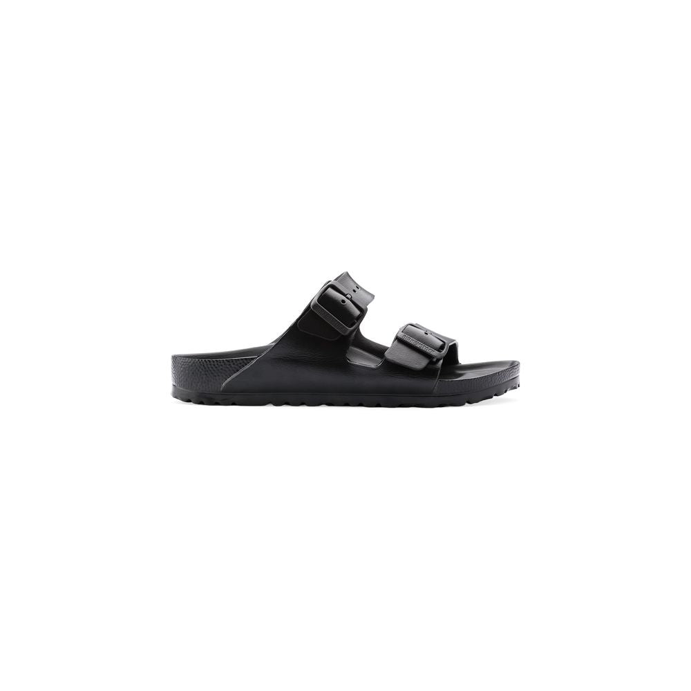 Birkenstock Black Polyester Flat Sandals - ClickThatClicks 