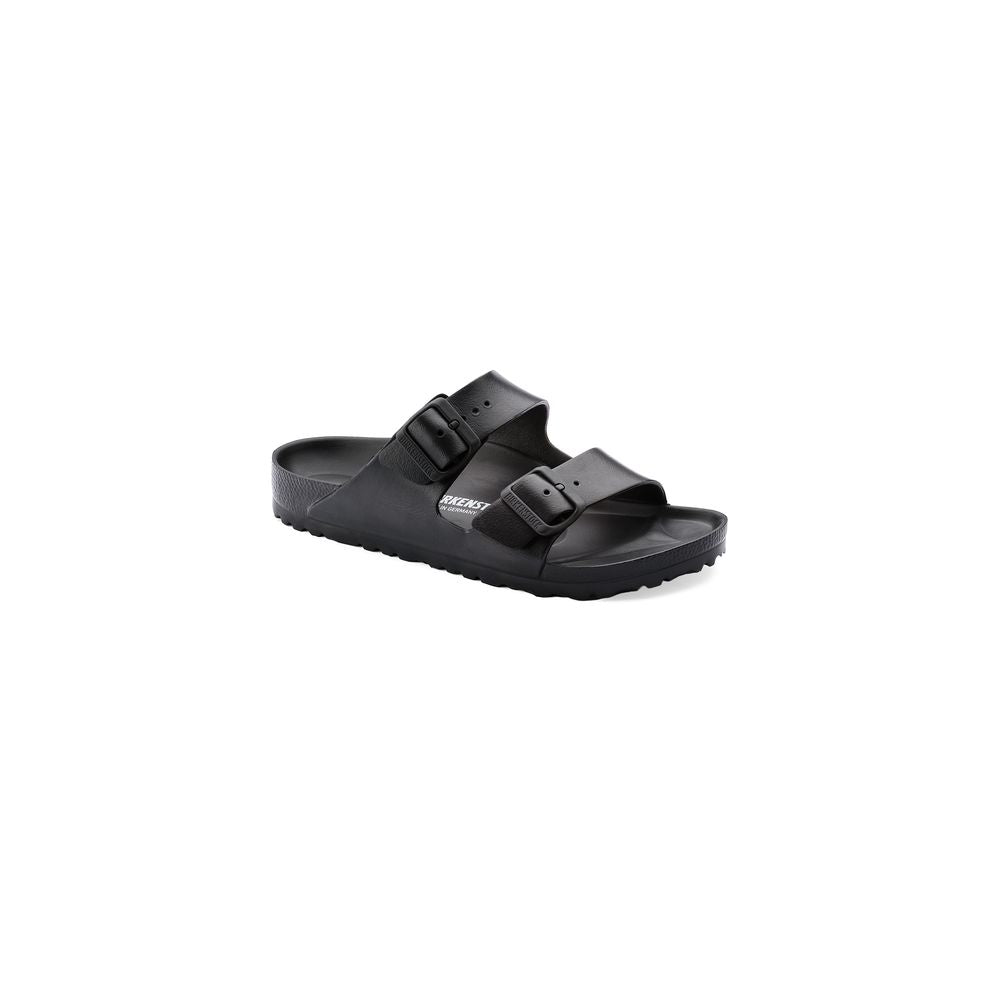 Birkenstock Black Polyester Flat Sandals - ClickThatClicks 