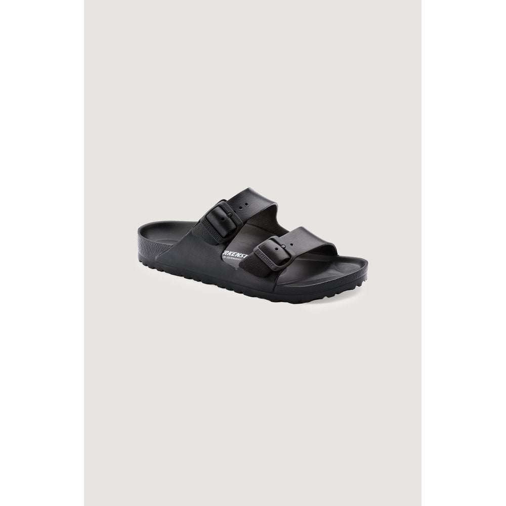 Birkenstock Black Polyester Flat Sandals - ClickThatClicks 