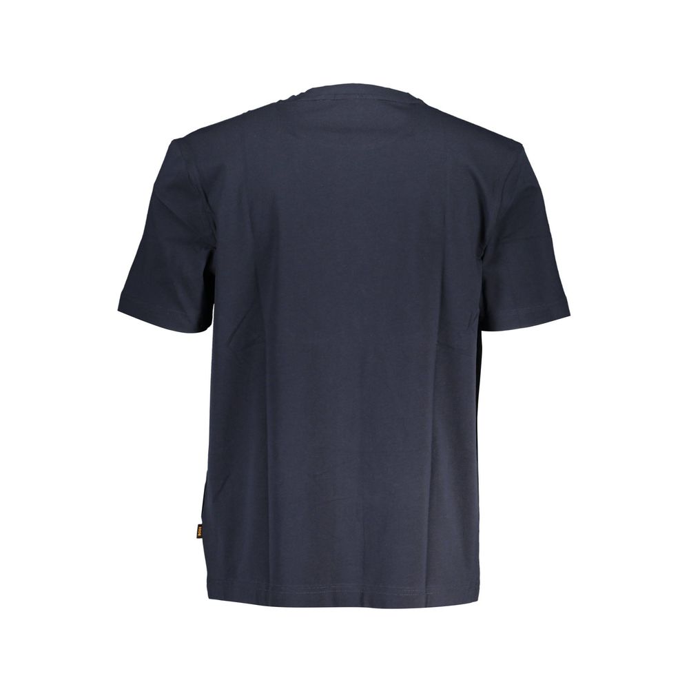 Hugo Boss Blue Organic Cotton Men's T-Shirt - ClickThatClicks 