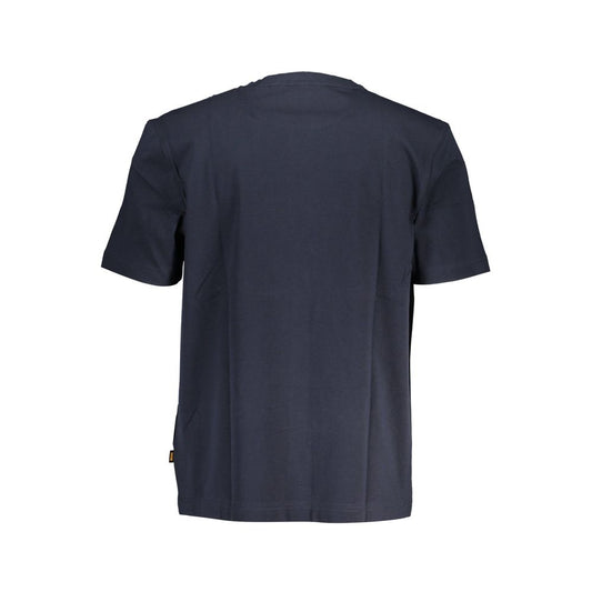 Hugo Boss Blue Organic Cotton Men's T-Shirt - ClickThatClicks 