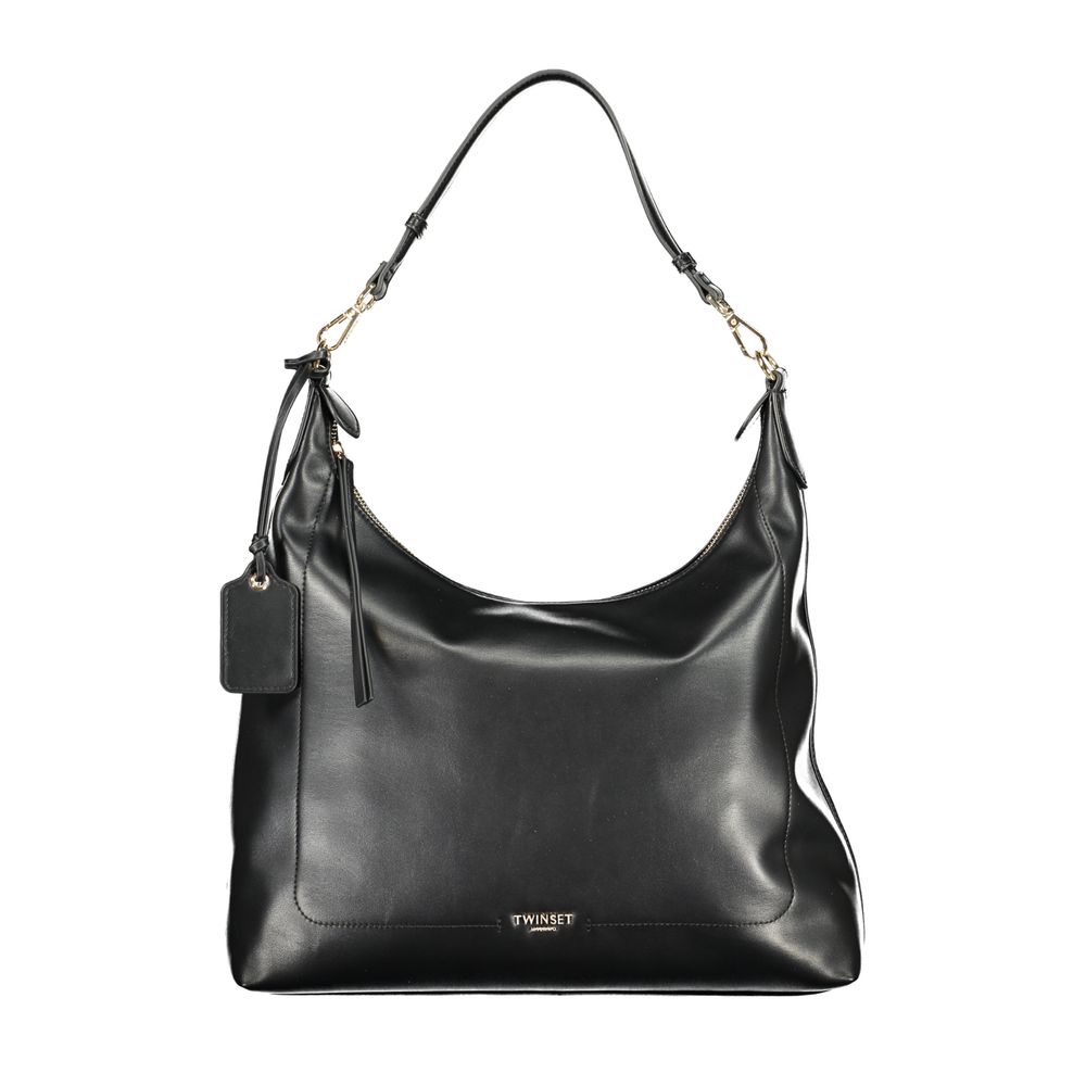 Twinset Black Polyethylene Handbag - ClickThatClicks 
