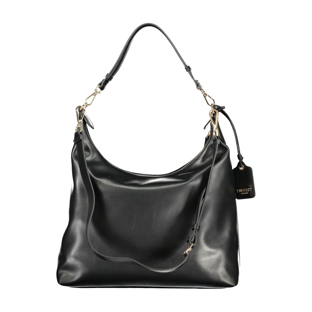 Twinset Black Polyethylene Handbag - ClickThatClicks 