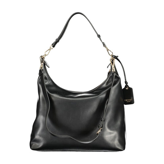 Twinset Black Polyethylene Handbag - ClickThatClicks 