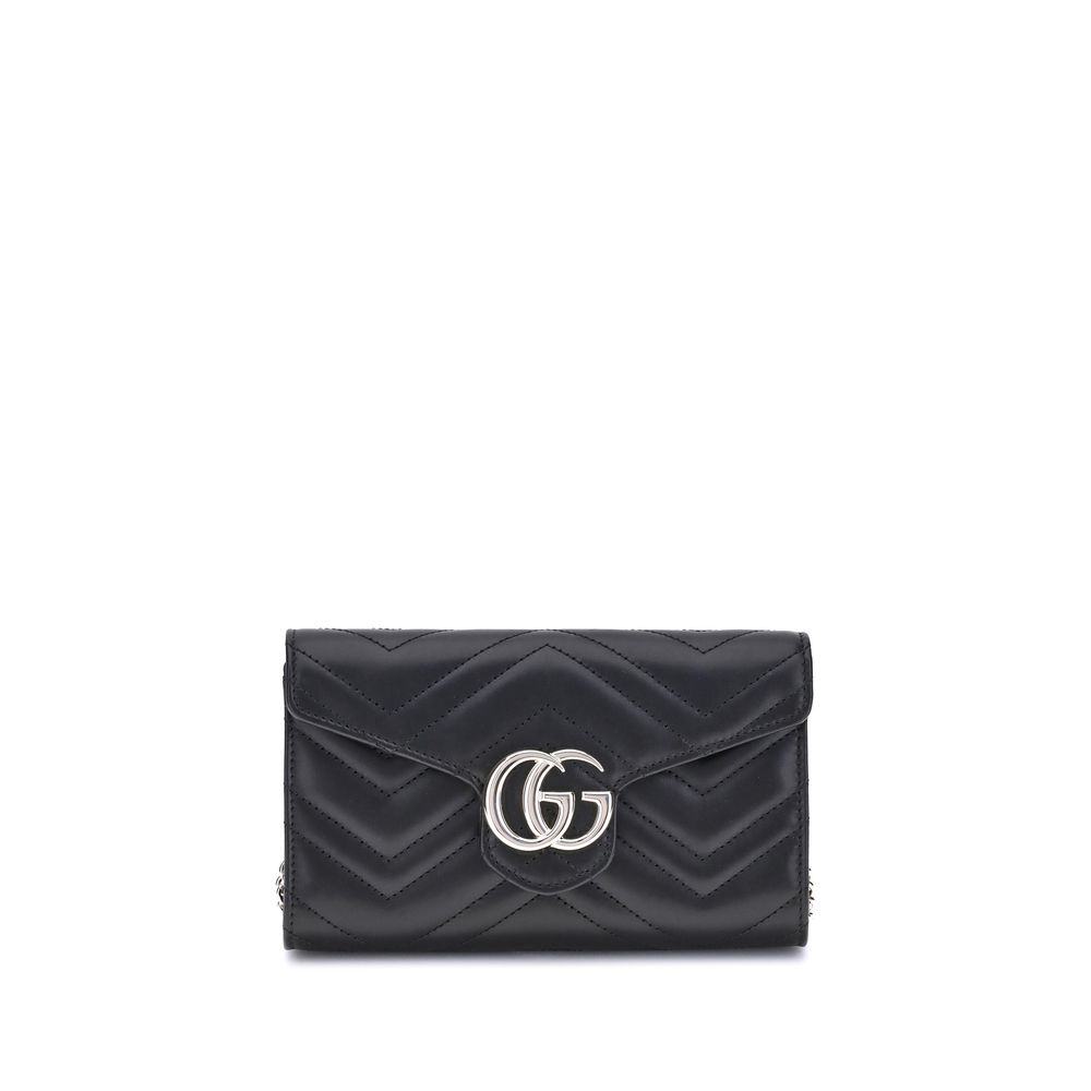 Gucci Black Calf Leather Bos Taurus Shoulder Bag - ClickThatClicks 