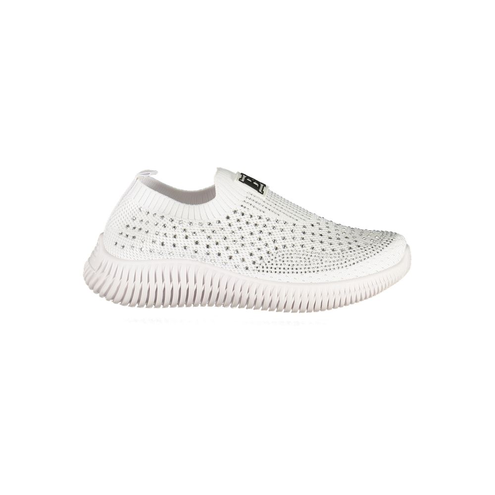 Laura Biagiotti White Polyester Women Sneaker - ClickThatClicks 