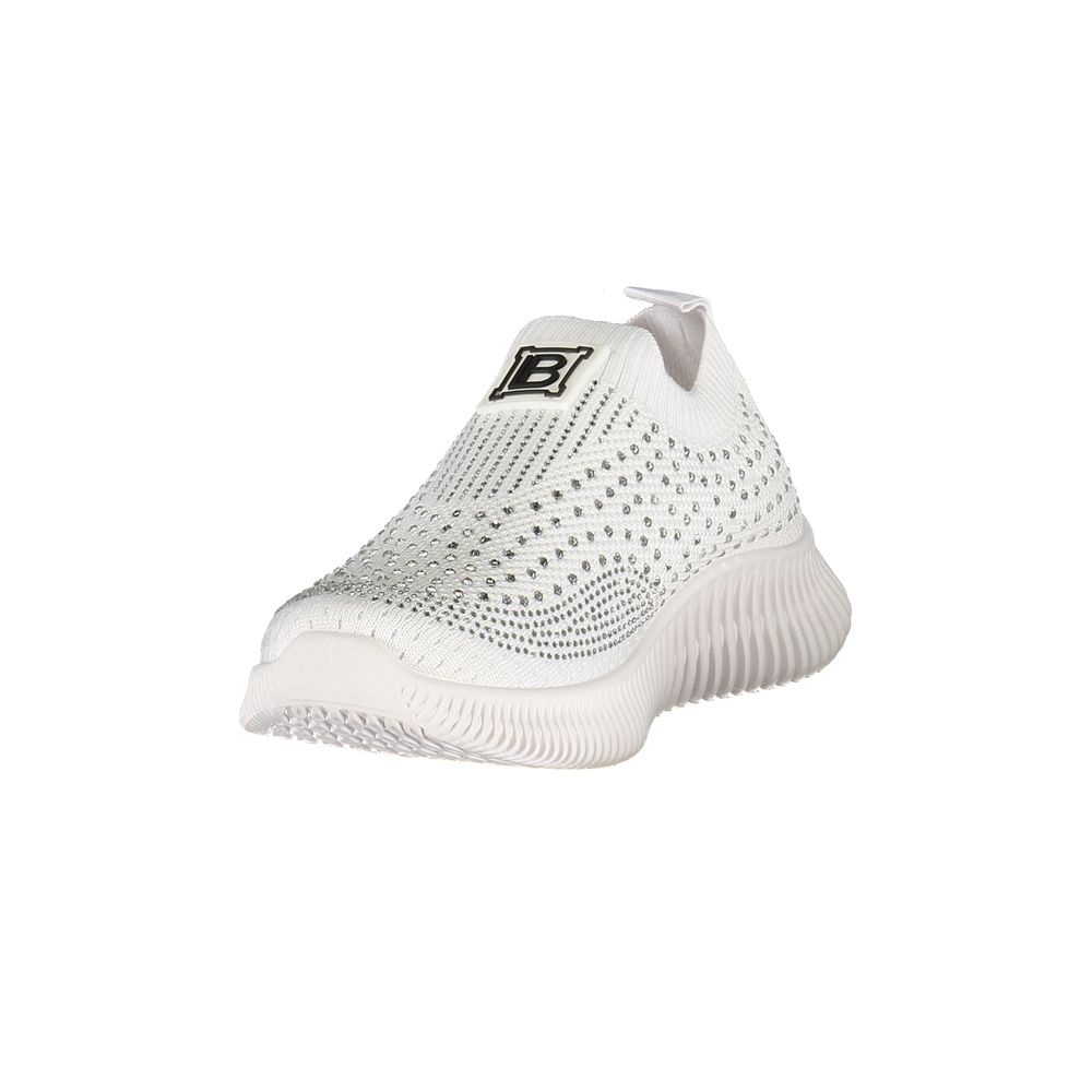 Laura Biagiotti White Polyester Women Sneaker - ClickThatClicks 