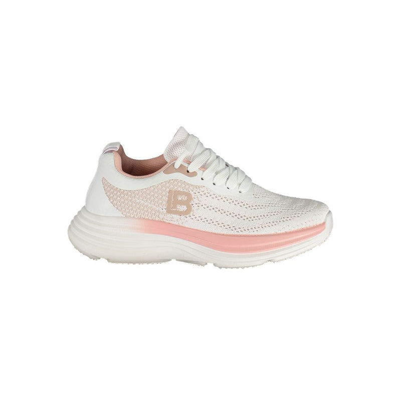 Laura Biagiotti White Polyester Women Sneaker - ClickThatClicks 