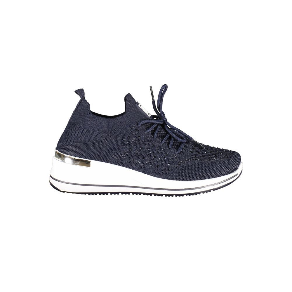 Laura Biagiotti Blue Polyester Women Sneaker - ClickThatClicks 