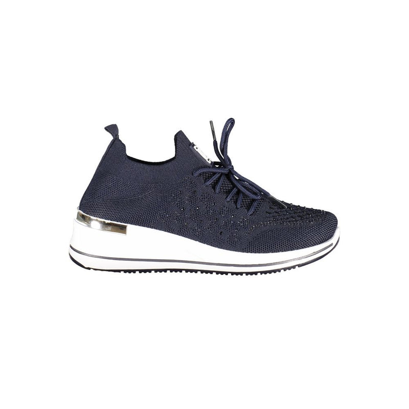 Laura Biagiotti Blue Polyester Women Sneaker - ClickThatClicks 