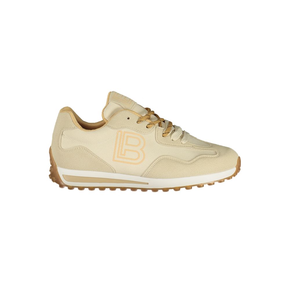 Laura Biagiotti Beige Polyurethane Women Sneaker - ClickThatClicks 