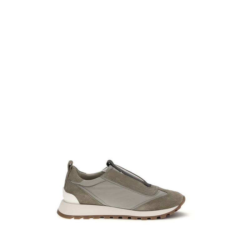 Brunello Cucinelli Bicolor Polyester Sneakers - ClickThatClicks 