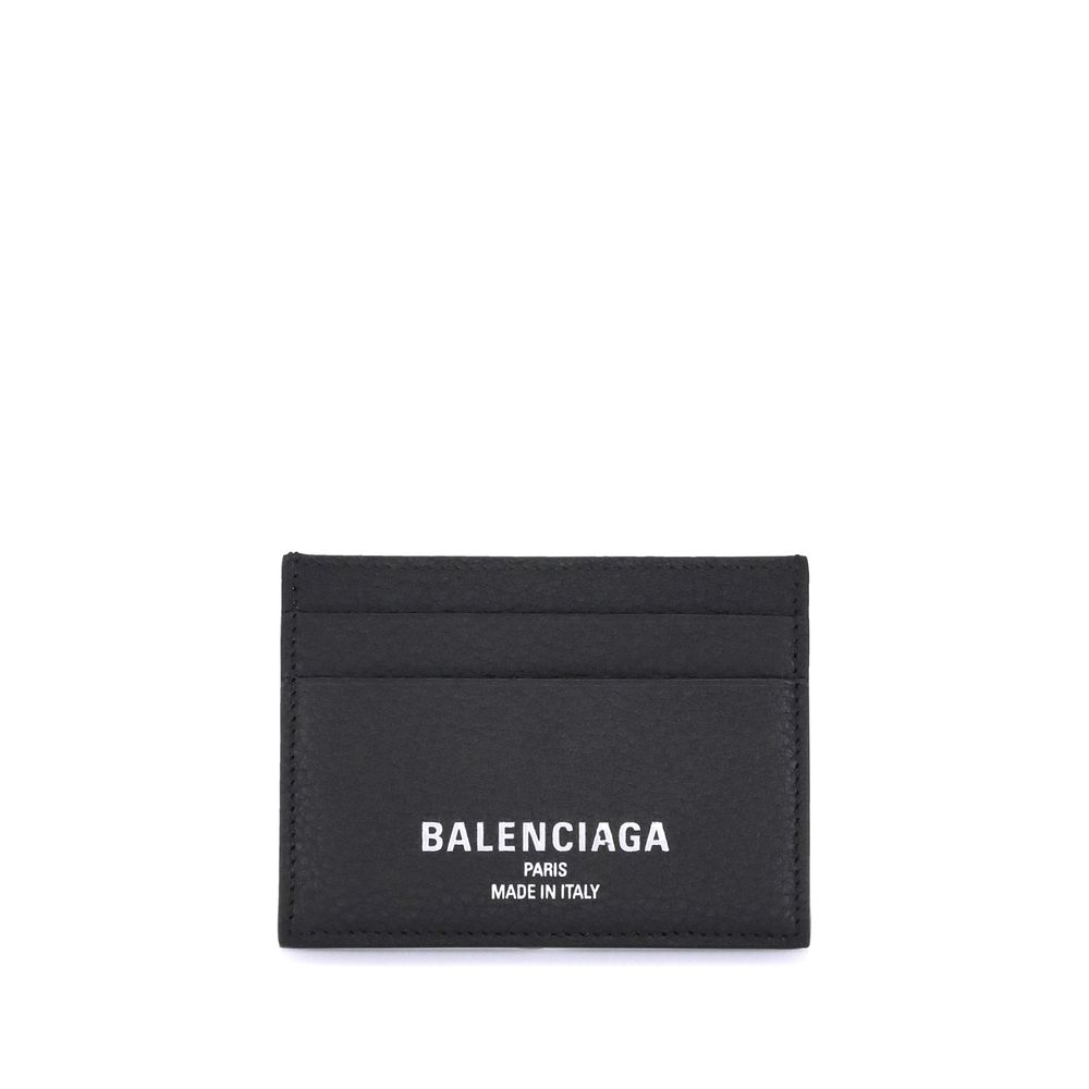 Balenciaga Black Calf Leather Bos Taurus Wallet - ClickThatClicks 
