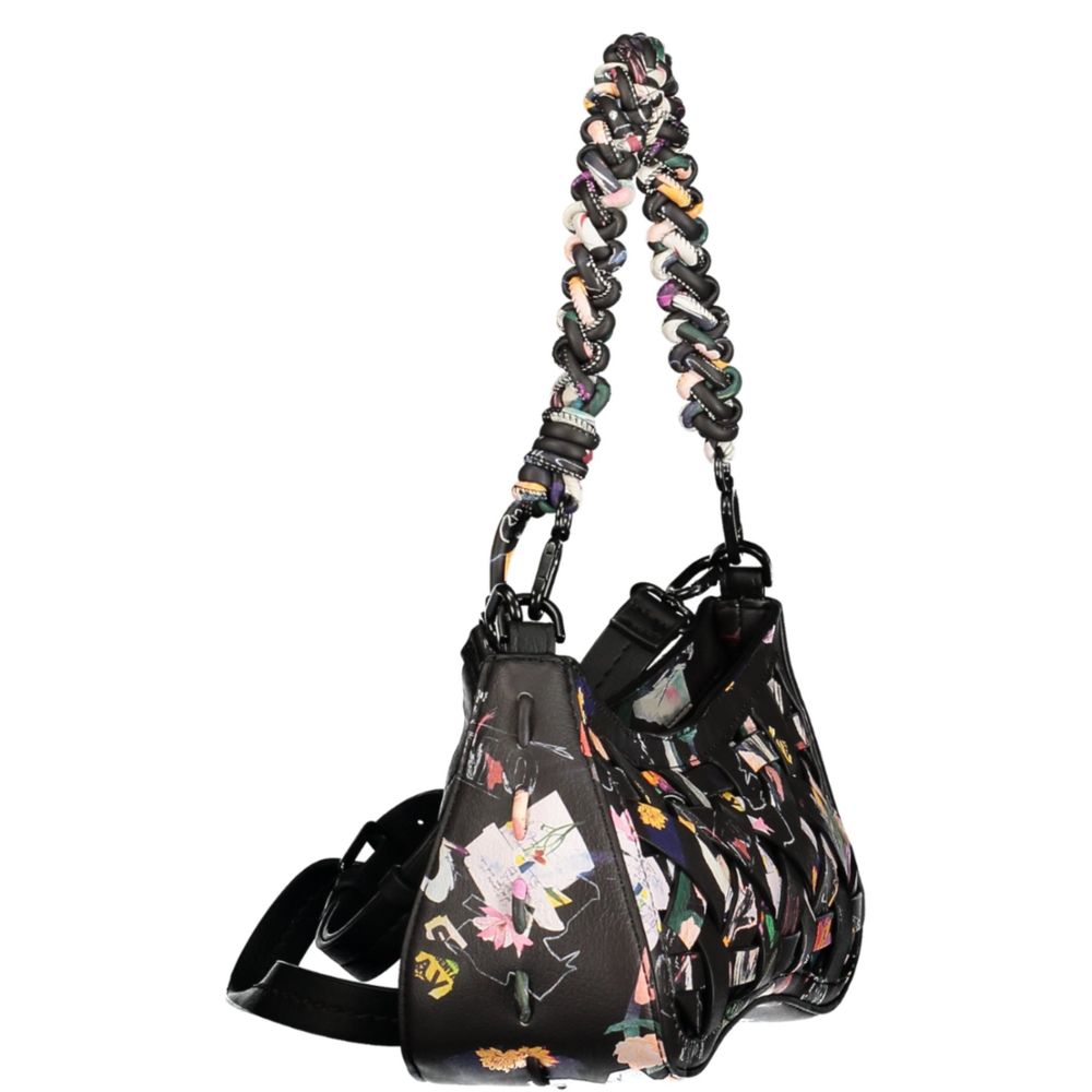 Desigual Nero Poliuretano Women Handbag - ClickThatClicks 