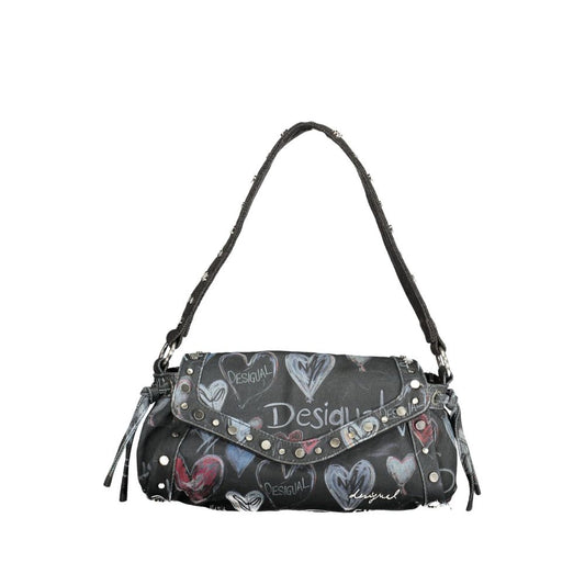 Desigual Black Polyester Women Handbag - ClickThatClicks 