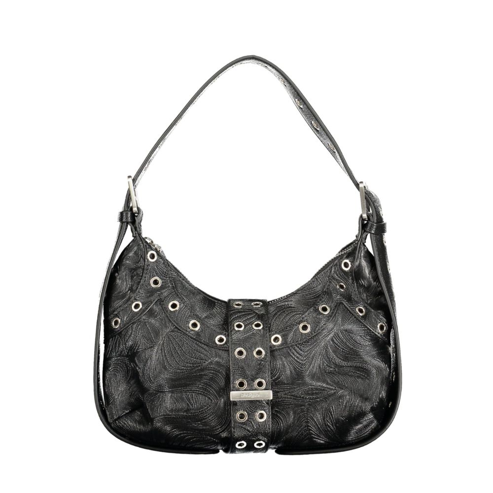 Desigual Black Polyurethane Women's Bag - ClickThatClicks 
