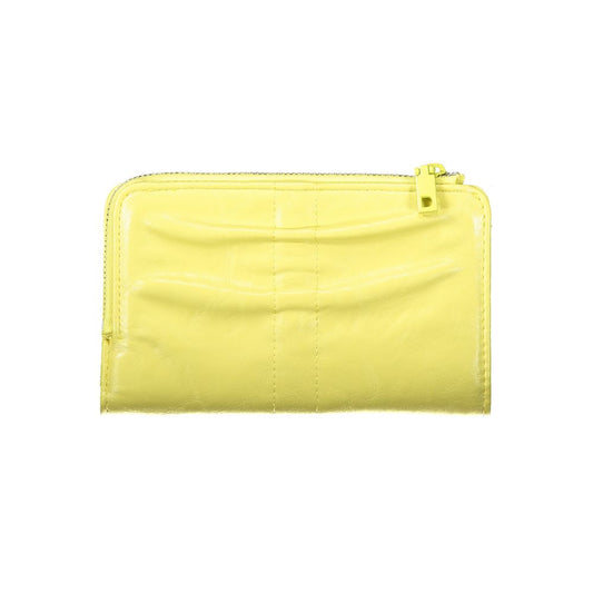 Desigual Giallo Poliuretano Women Wallet - ClickThatClicks 