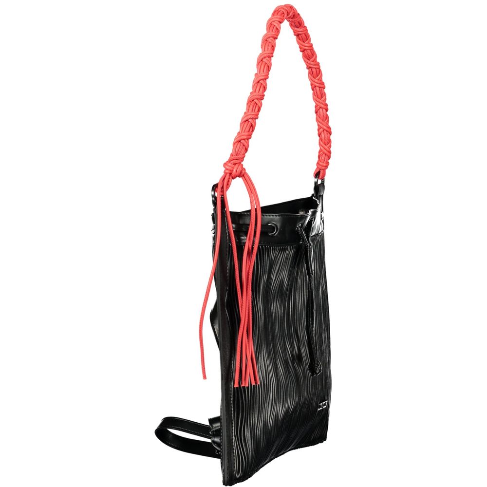 Desigual Black Polyurethane Women Backpack - ClickThatClicks 