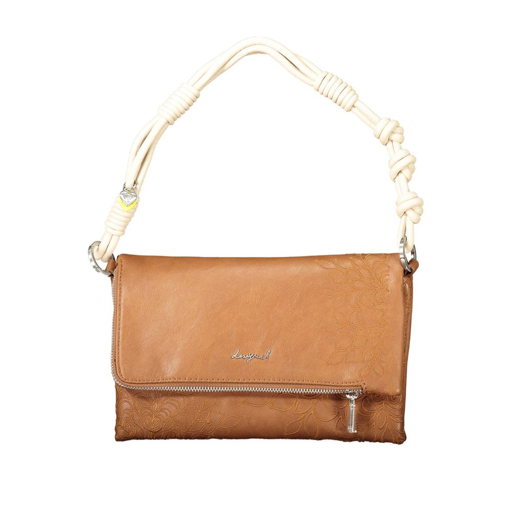 Desigual Marrone Poliuretano Woman Handbag - ClickThatClicks 